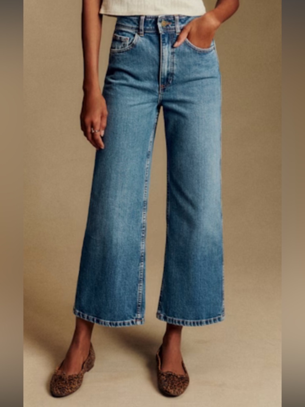 Sézane Le Crop Jeans